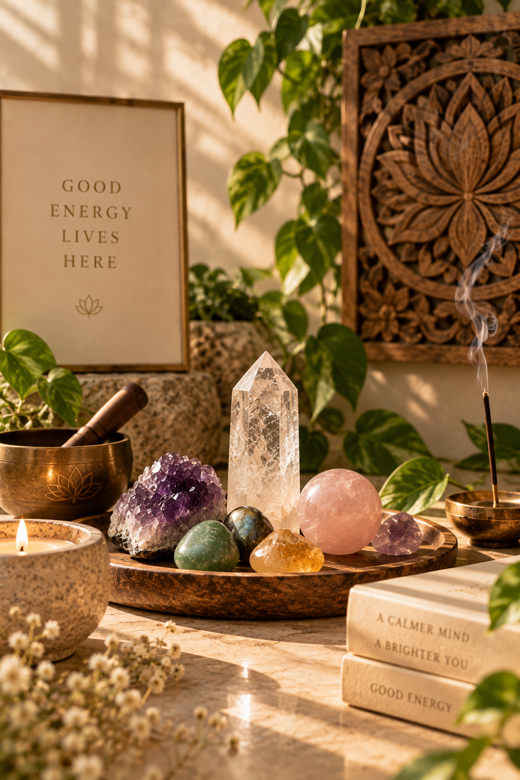 Nakchatra crystals and mindful home décor